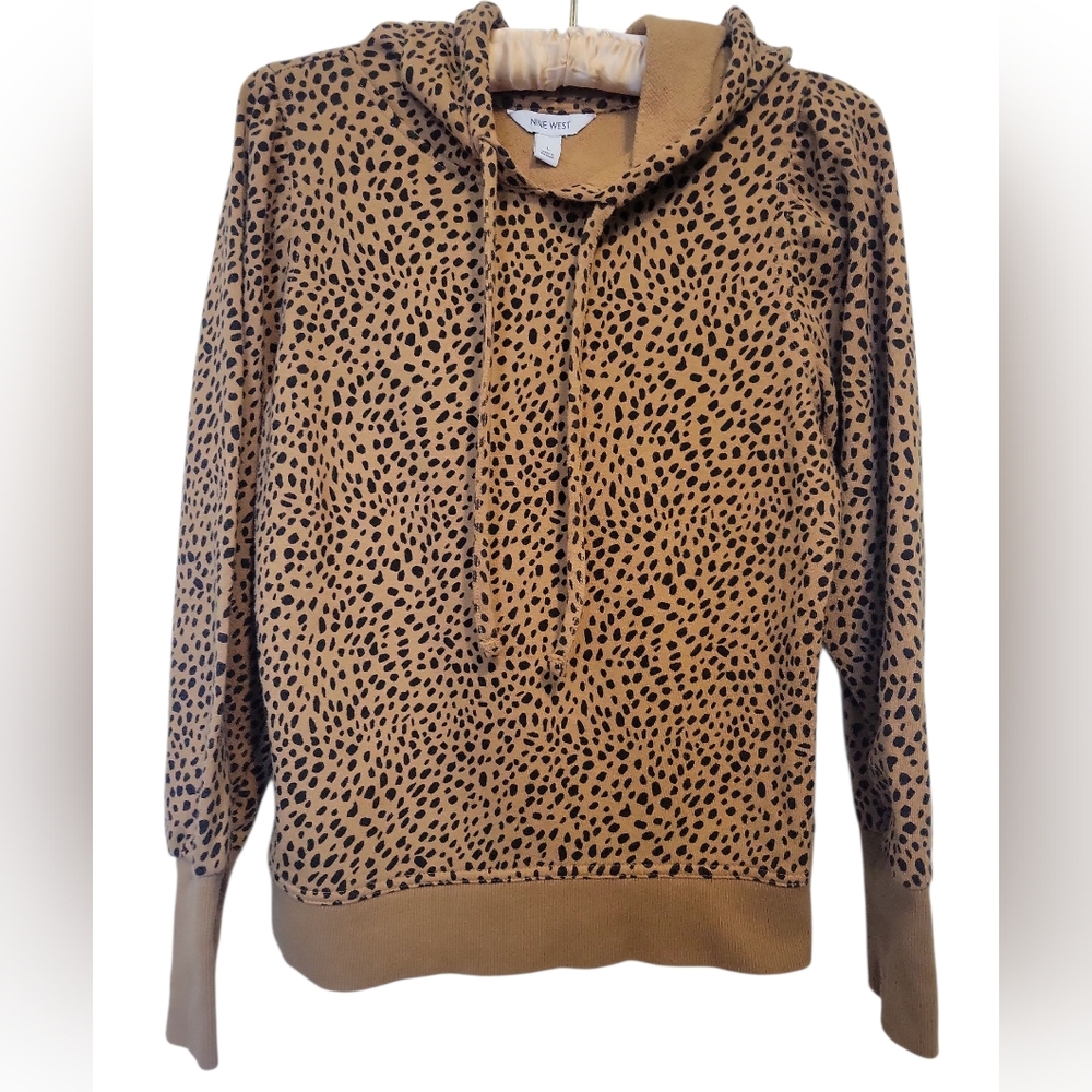 Nine West | Animal Print Women's Pullover Hoodie